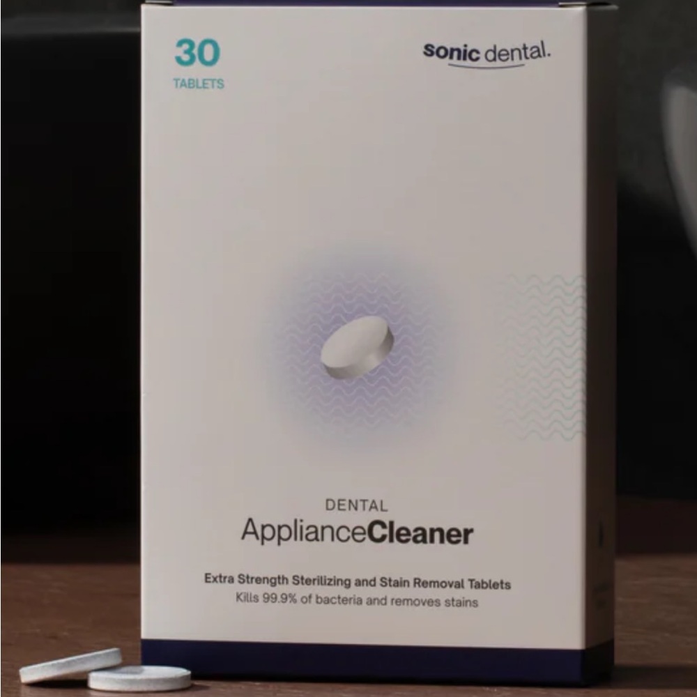 New sealed sonic dental Dental Appliance cleaner - 30tablets in box